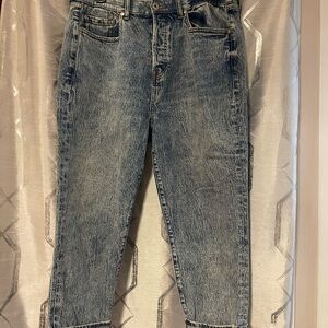 Torrid Women's Boyfriend acid Wash Jeans - Blue